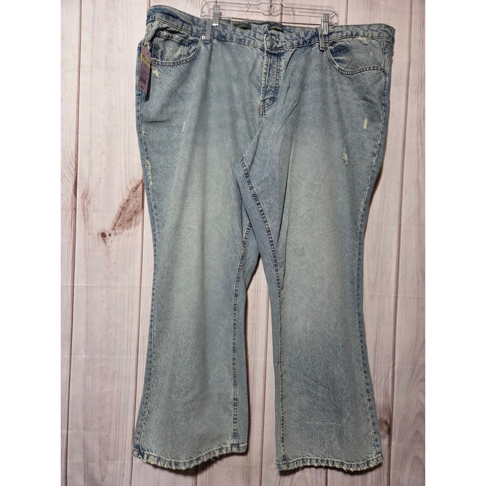 Wild Fable Womens Low-Rise Bootcut EasyRigid Jeans Light Wash Blue Size 26